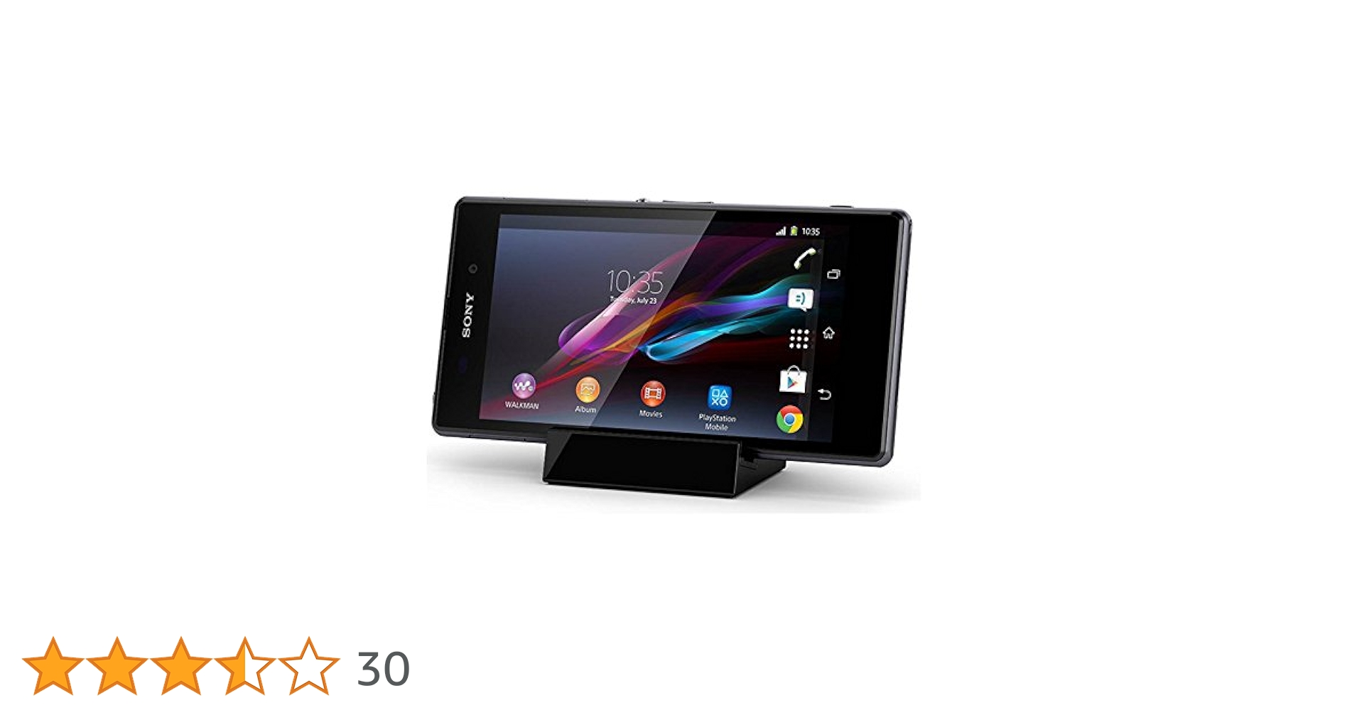 Amazon | 【LIHOULAI】Sony Xperia Z2 卓上ホルダー Xperia Z2